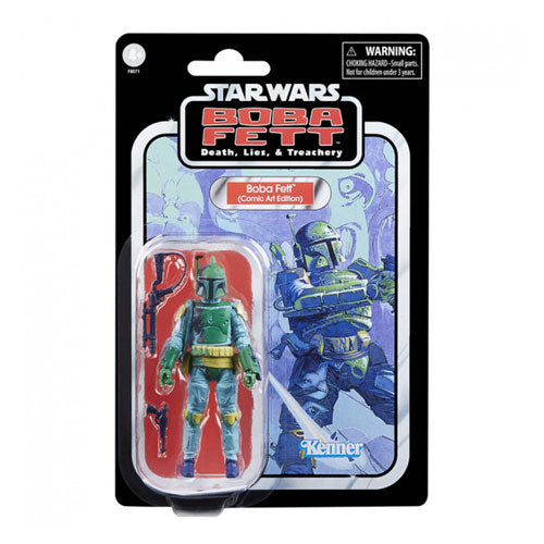 Star Wars Vintage Collection Comic Art Ed Boba Fett Figure