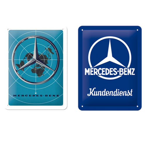 Nostalgic-Art Small Mercedes-Benz Sign