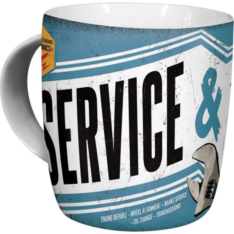 Nostalgic-Art Service & Repair Ceramic Mug