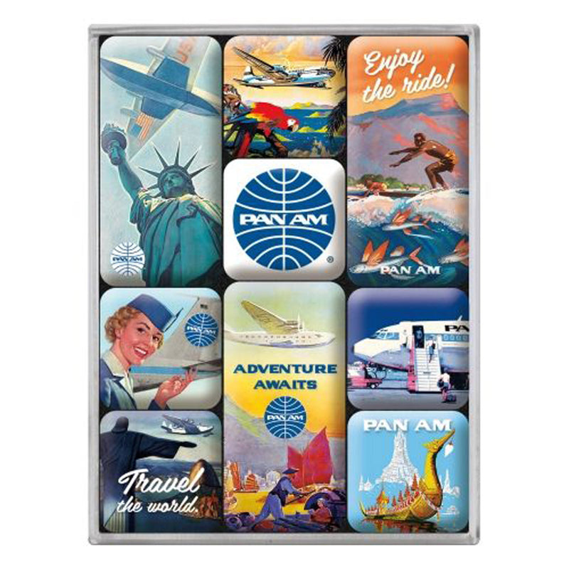 Nostalgic-Art 9-Piece Magnet Set