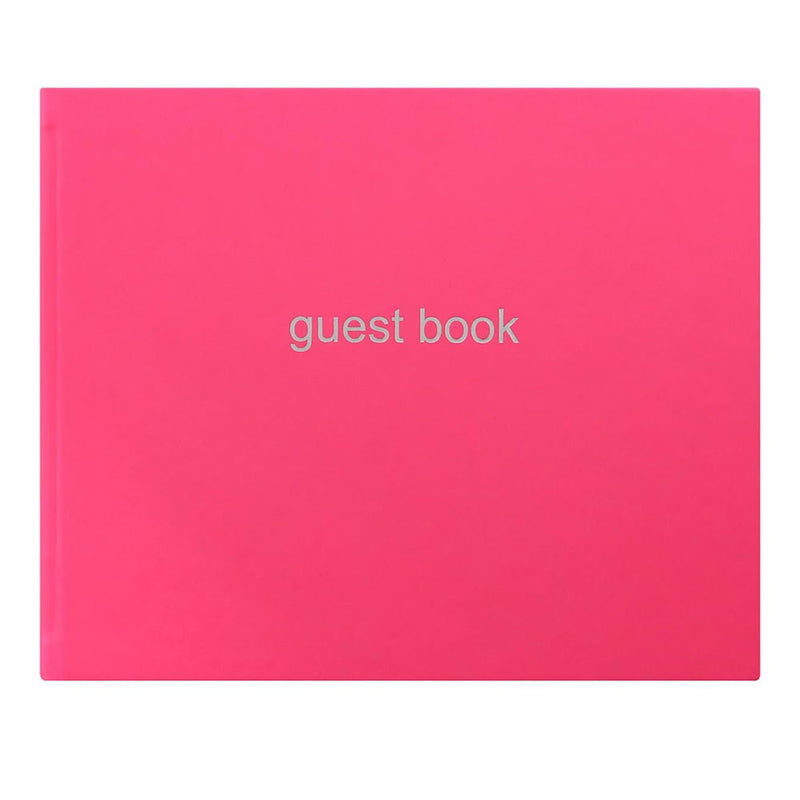 Letts Dazzle Quarto Lined Landscape Guest Book