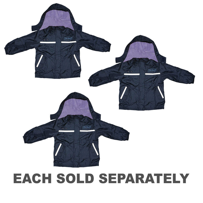 Silly Billyz Waterproof Jacket (Lilac/Navy)