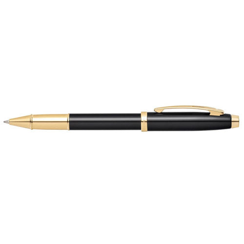 Sheaffer 100 Glossy Ballpoint Pen (Black/Gold)