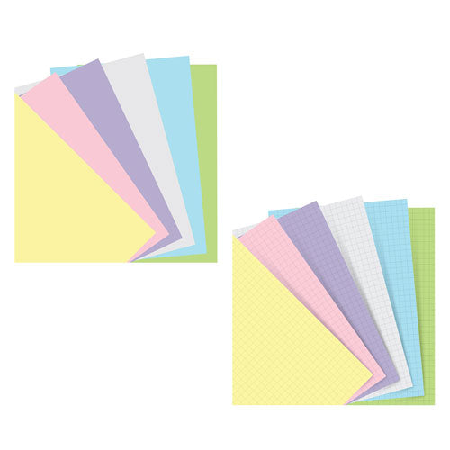 Filofax A5 Refill 60pk (Pastel)