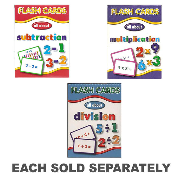 Wilco Math Operation Flash Cards