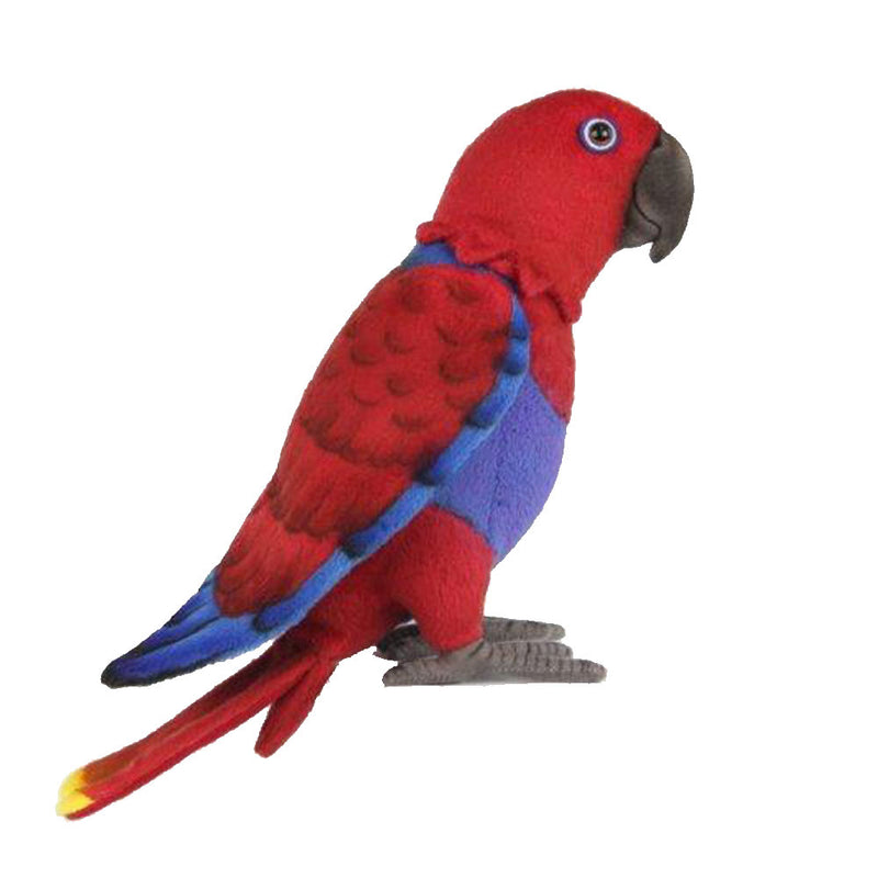 Postable Electus Parrot Plush Toy 30cm