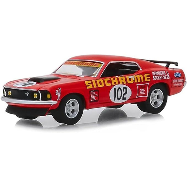 1969 Boss Richards Sidchrome Mustang 1:64 Model Car