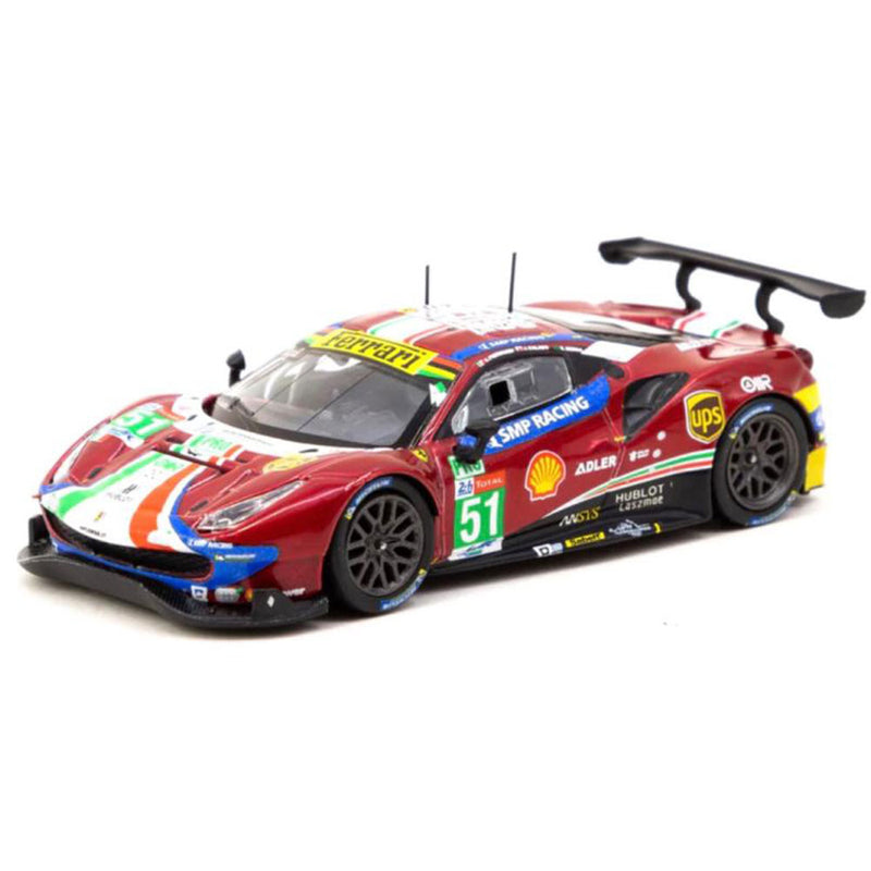 2019 Ferrari 488 GTE 24 timer Lemans 1:64 Skala