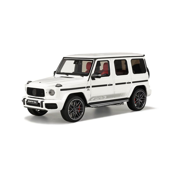 2022 G63 AMG Mercedes Benz 1/18 Scale Model (Blanc Opalite)