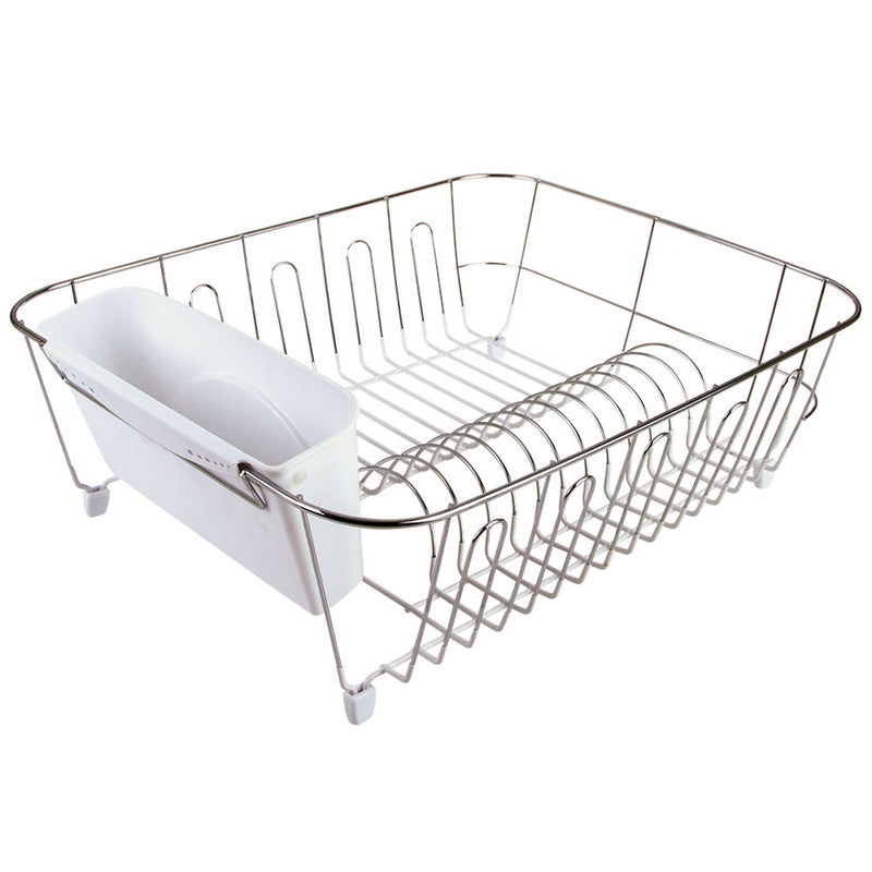 D.LINE STOR DISH DACRAMER CHROME/PVC MED CADDY