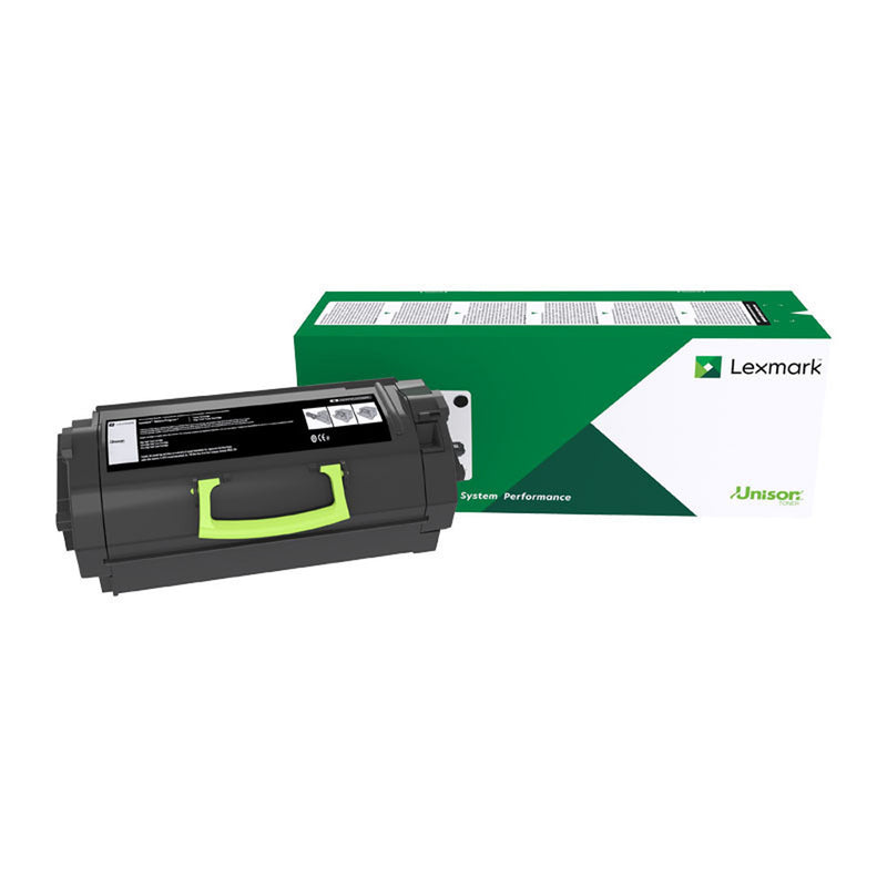 Lexmark 523 tonerpatron (sort)