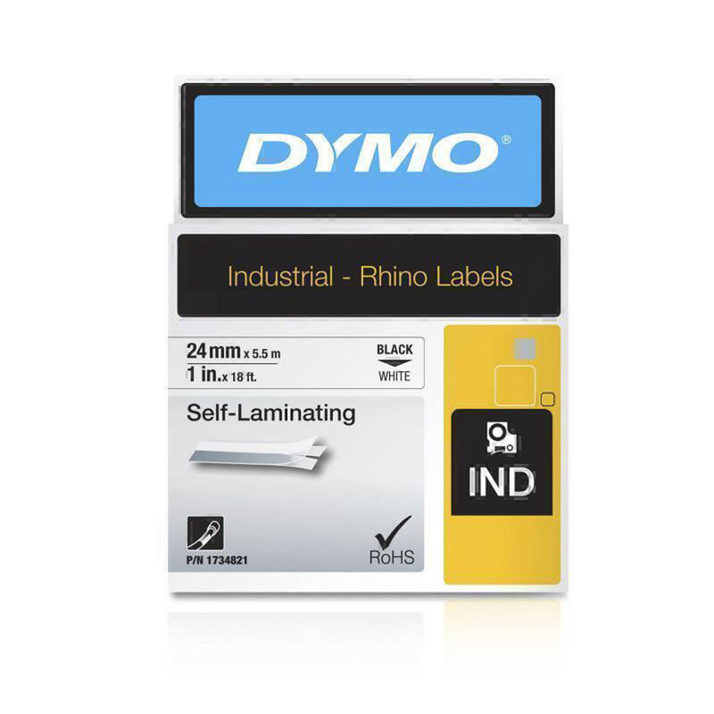 Dymo Industrial Rhino Labels 24mm (hvid)