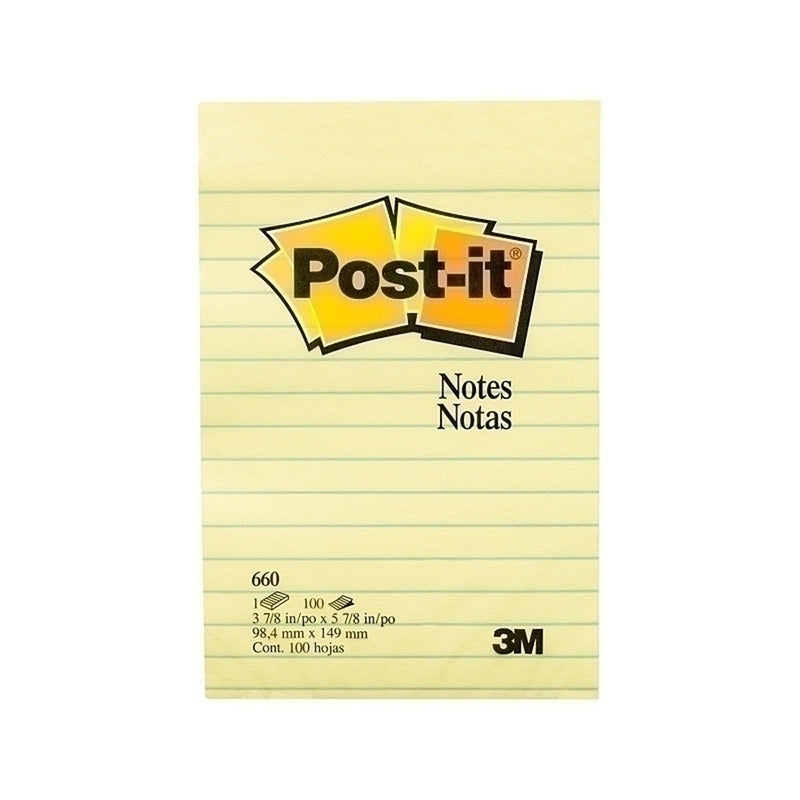 Post-It Canary Yellow foret noter 12pk