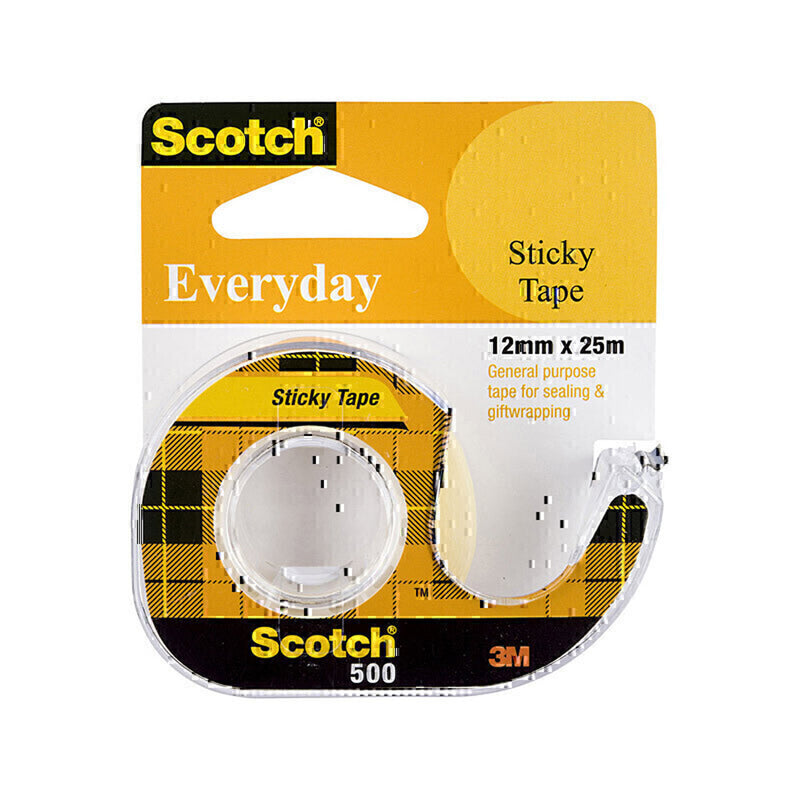 Scotch Sticky Tape 12pk (12mmx25m)