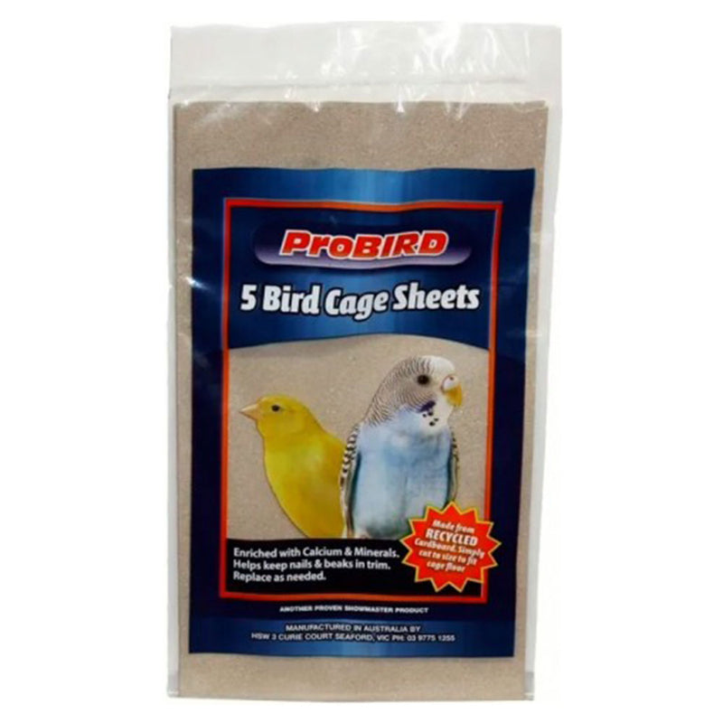 ProBird Bird Cage Sheet 5pk