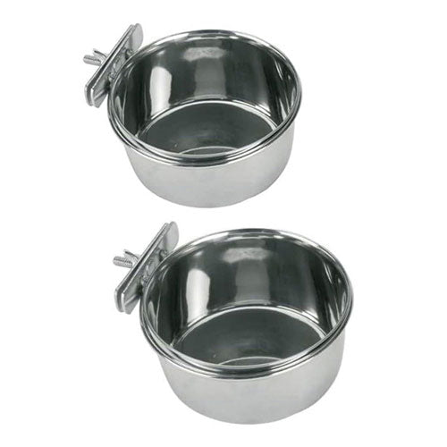 Stainless Steel Coop Cup with Bolted Bracket