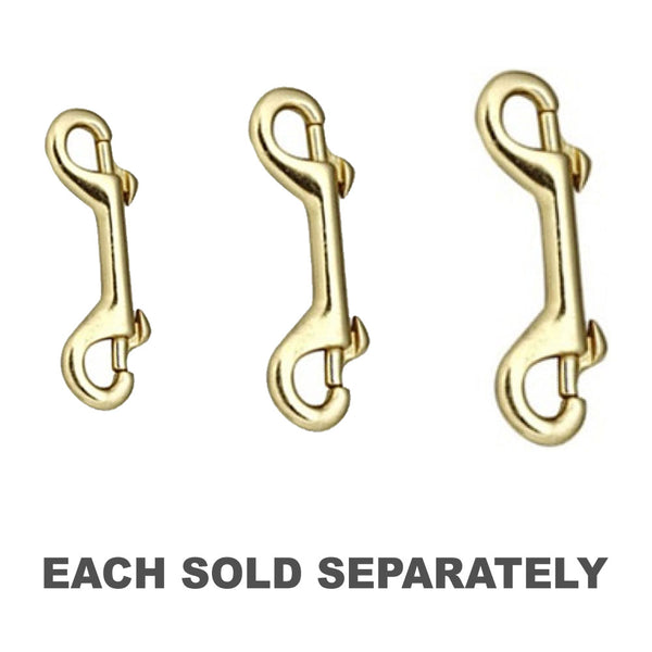 Brass Double Ended Snap Hook