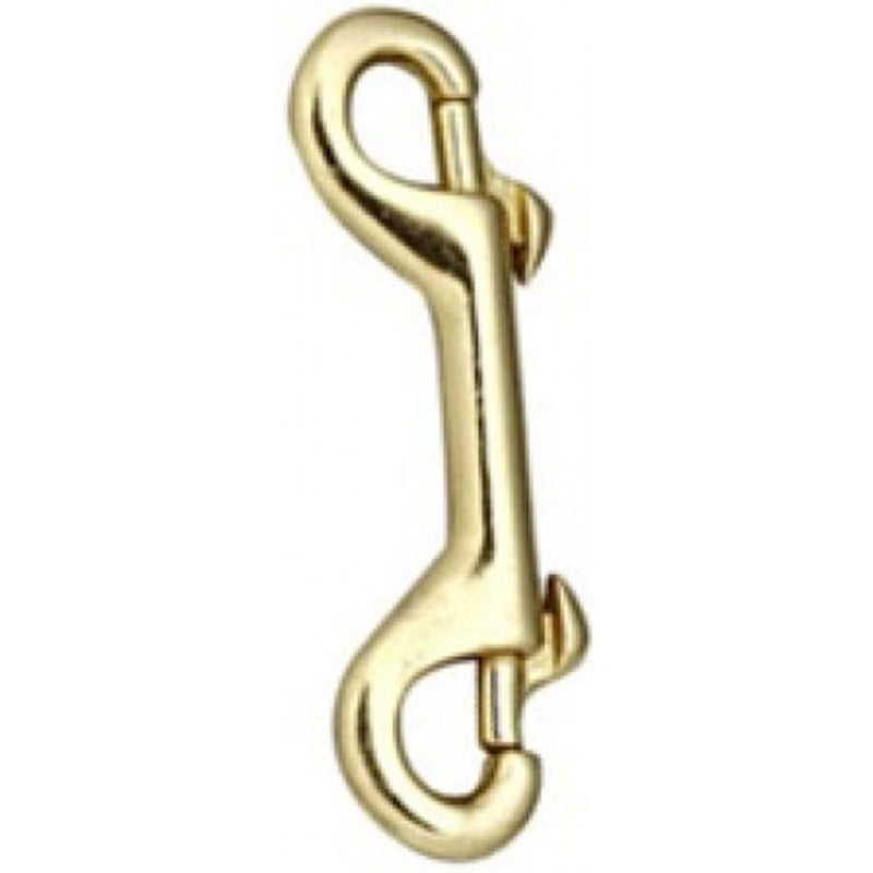 Brass Double Ended Snap Hook