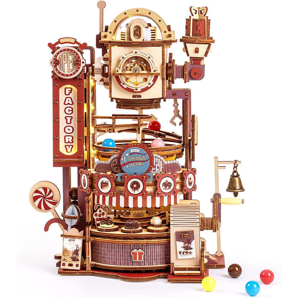 Marble Run Chocolate Factory Model Building Kit