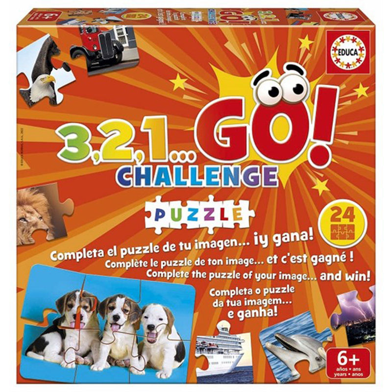 Educa 3,2,1 Go Challenge-Spiel