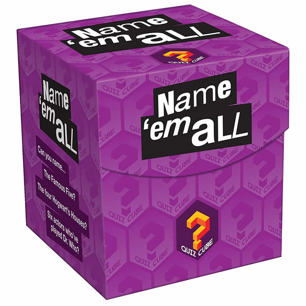 Name Em All Quiz Cube