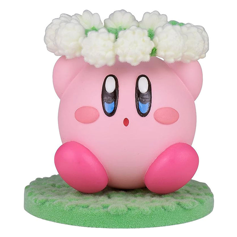 Kirby Fluffy Puffy Mine Play in the Flower Figur