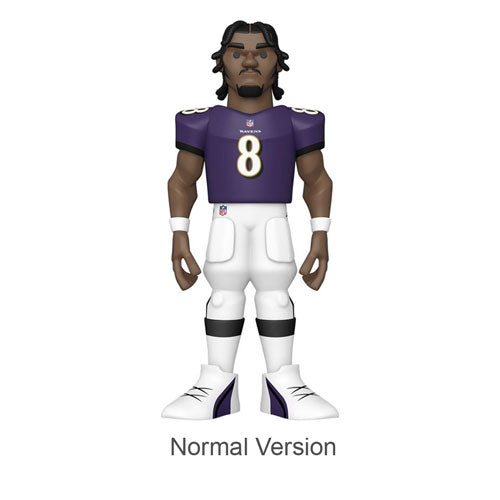 NFL: Ravens Lamar Jackson 12" Vinyl Gold Chase Ships 1 in 6