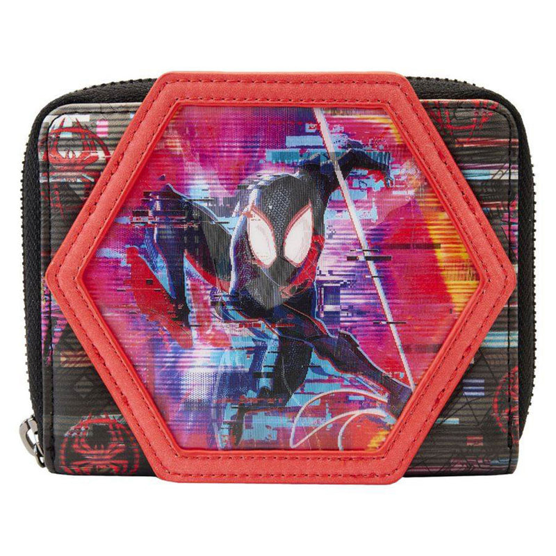 Across the Spider-Verse Lenticular Zip Around Purse