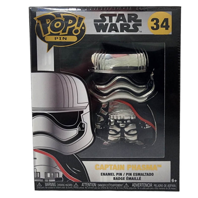 Star Wars Captain Phasma Pop! Enamel Pin