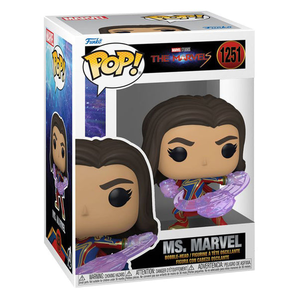 The Marvels 2023 Ms. Marvel Pop! Vinyl