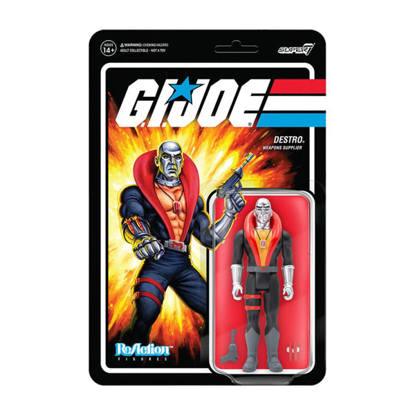 G.I. Joe Destro ReAction 3.75" Action Figure