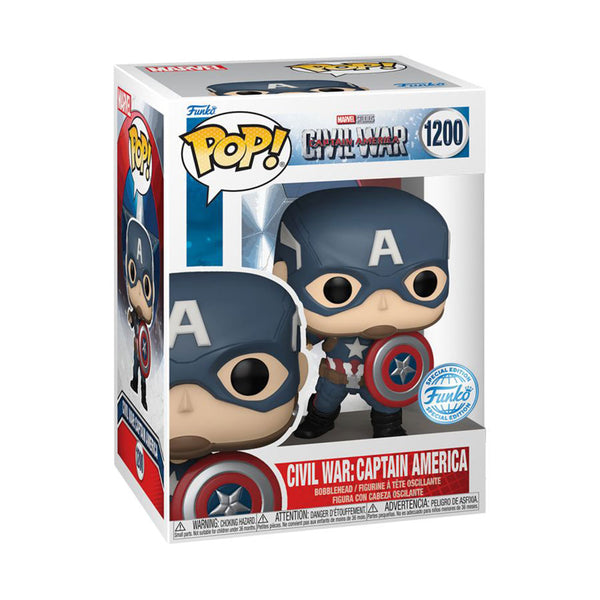 Captain America 3: Civil War US Exc Build-A-Scene Pop! Vinyl