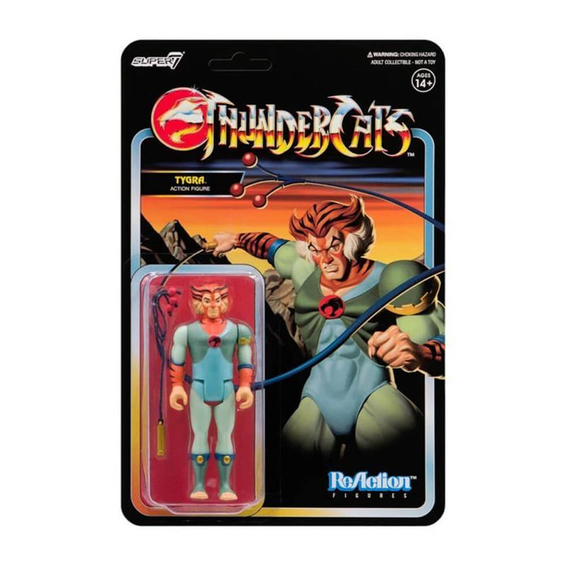 Thundercats Tygra -reaktion 3.75 "handlingsfigur