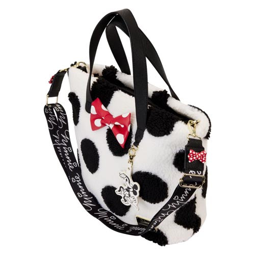 Disney Minnie Rocks the Dots Sherpa Tote Bag