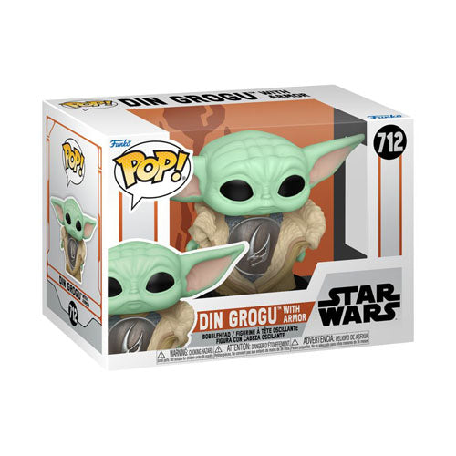 Star Wars Din Grogu with Armor Pop! Vinyl