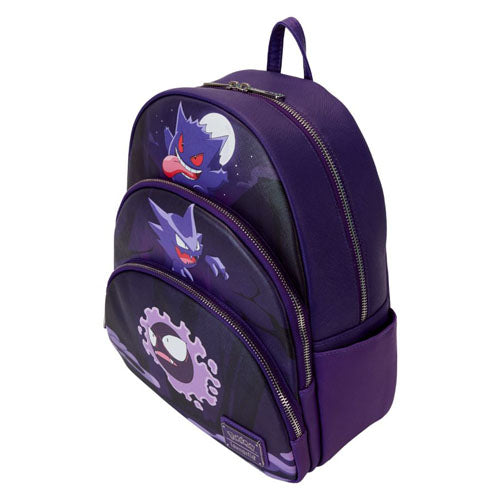 Pokemon Gengar Evolution Triple Pocket Backpack