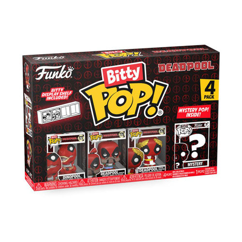 Deadpool Dinopool Bitty Pop! 4-Pack