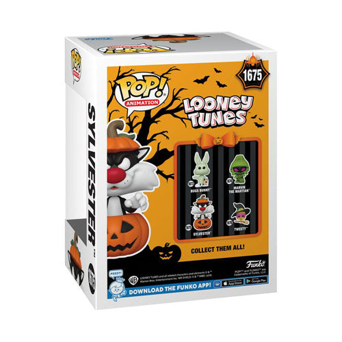 Looney Tunes: Halloween -Sylvester in Pumpkin Pop! Vinyl