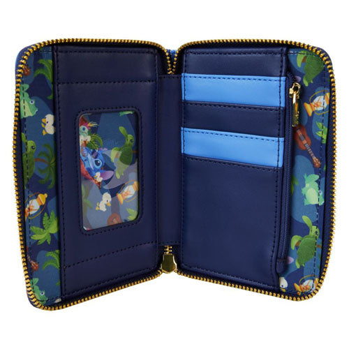 Lilo & Stitch Camping Cuties Zip Wallet