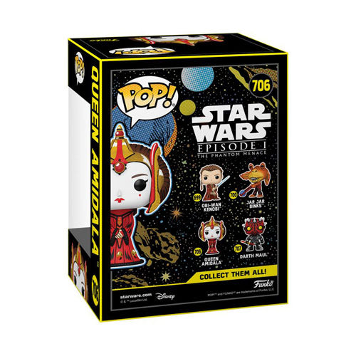 Phantom Menace 25th Anniv Queen Amidala US Retro Pop! Vinyl