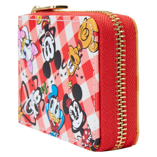 Mickey & Friends Picnic Accordion Wallet