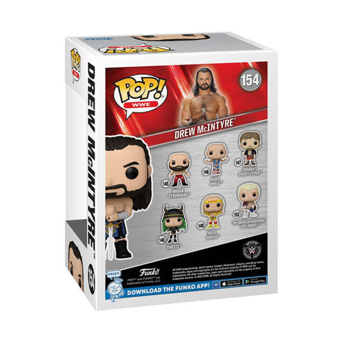 WWE Drew McIntyre Pop! Vinyl