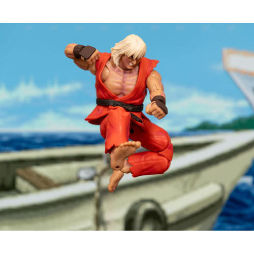 Street Fighter Violent Ken Deluxe 6" Figure