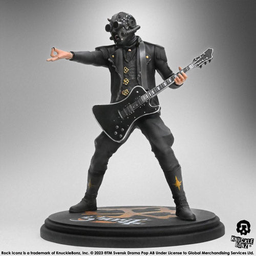 Ghost Nameless Ghoul 2 with Black Guitar Rock Iconz Statue