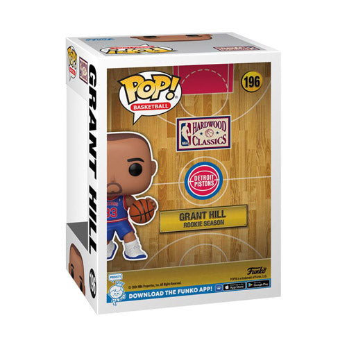 NBA Legends: Pistons Grant Hill (Rookie) Pop! Vinyl