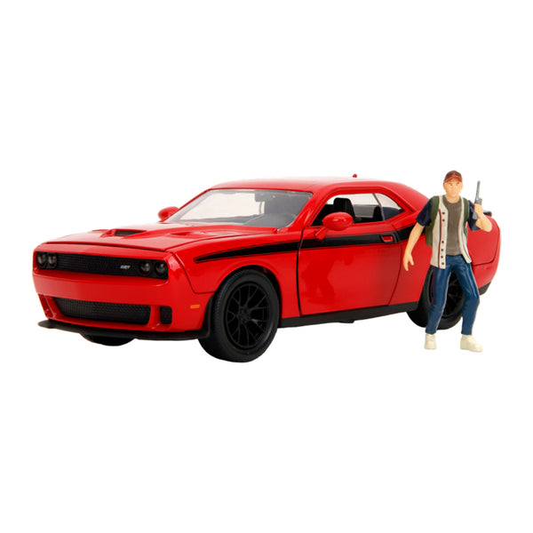 Walking Dead Glenn w/ 2015 Dodge Challenger 1:24 Vehicle Set