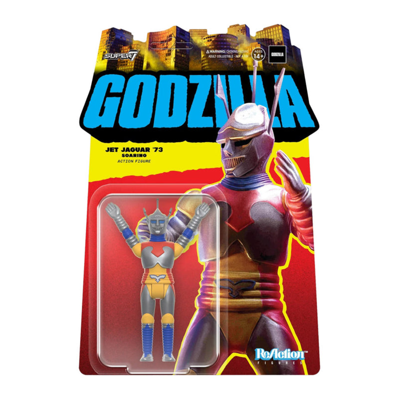 Godzilla Toho Jet Jaguar '73 Soaring Reaction 3.75" Figure