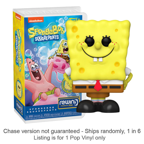 SpongeBob Squarepants Rewind Figure Chase Ships 1 in 6