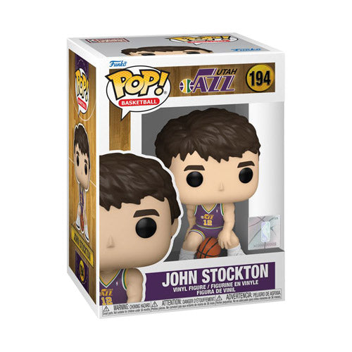 NBA Legends: Jazz John Stockton (Rookie) Pop! Vinyl