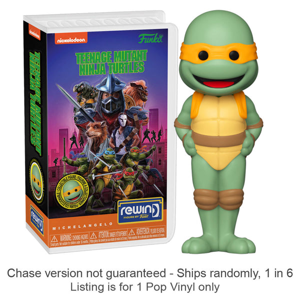 TMNT Michelangelo Rewind Figure Chase Ships 1 in 6